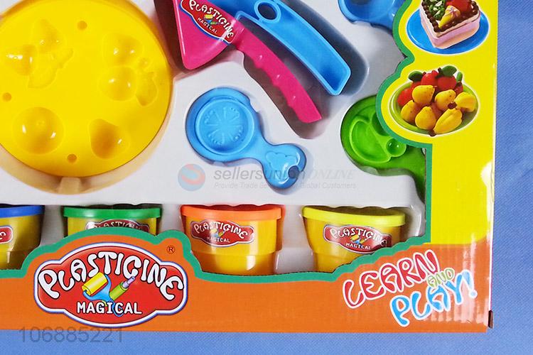 Excellent quality non-toxic kids plasticine modeling clay toys with clay tools