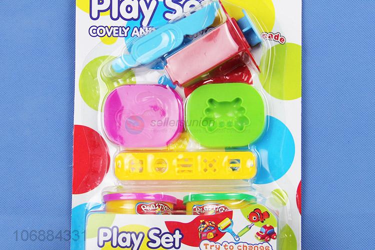 Hot selling colorful reusable modelling clay plasticine molds for kids