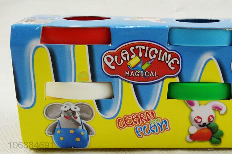 China manufacturer children educational creative color clay toys with plastic molds