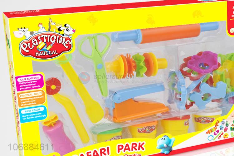 New arrival colorful reusable modelling clay plasticine molds for kids