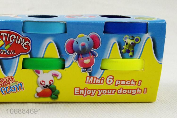 China manufacturer children educational creative color clay toys with plastic molds