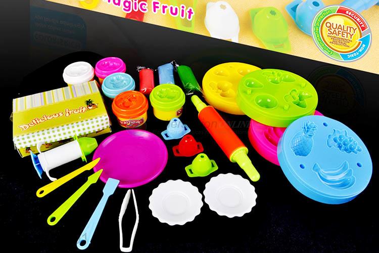 Excellent quality non-toxic kids plasticine modeling clay toys with clay tools