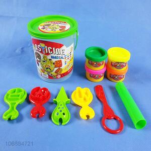 Best sale educational diy colorful plasticine toy and clay molds kit