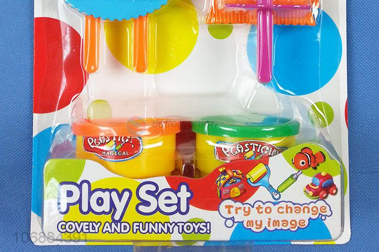 China OEM intelligent colored plasticine play dough molds for children