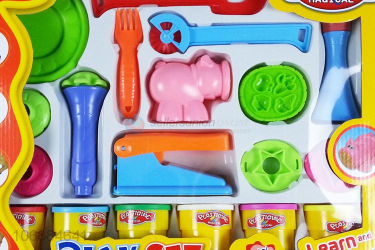 Suitable price intelligent colorful play dough and clay molds for kids