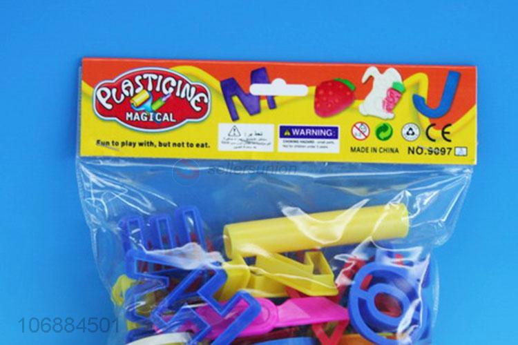 Low price intelligent colorful play dough and clay molds for kids