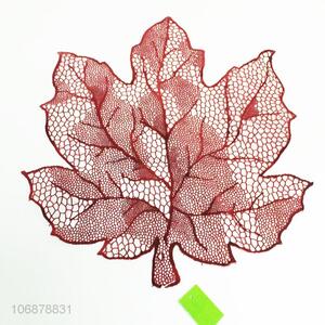 Creative Design Leaf Shape PVC Placemat