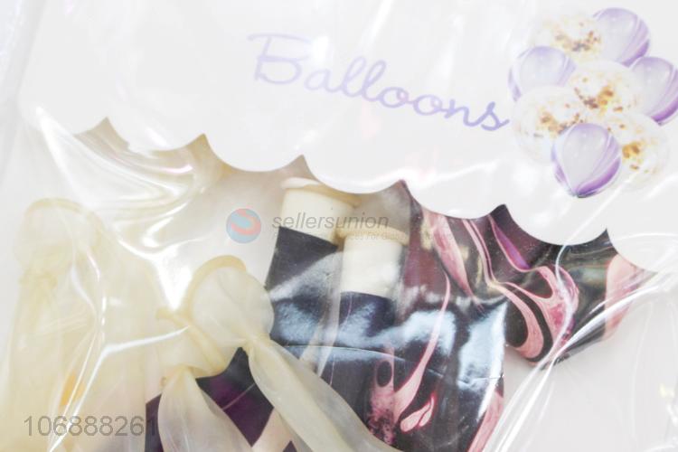 Good sale wedding/birthday party decoration latex confetti balloon