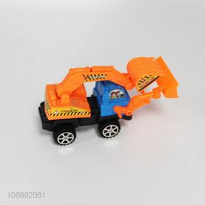 Hot sale children plastic digger toy boys plastic excavator toy