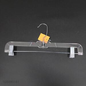 High quality plastic Pants hanger trousers clips pants folder