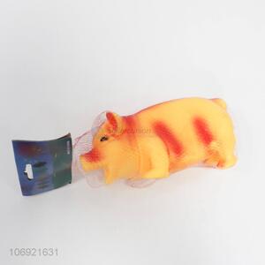 Cheap vinyl pig toy squeeze sound toy with good quality