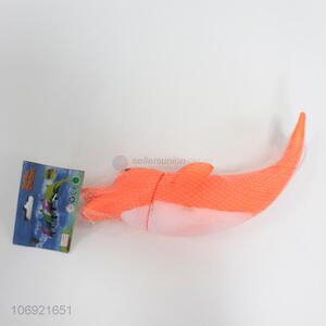 High quality vinyl dolphin toy squeeze sound toy