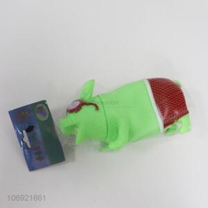 Wholesale non-toxic vinyl pig toy squeeze sound toy