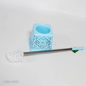 Hot selling bathroom cleaning brush toilet brush with holder