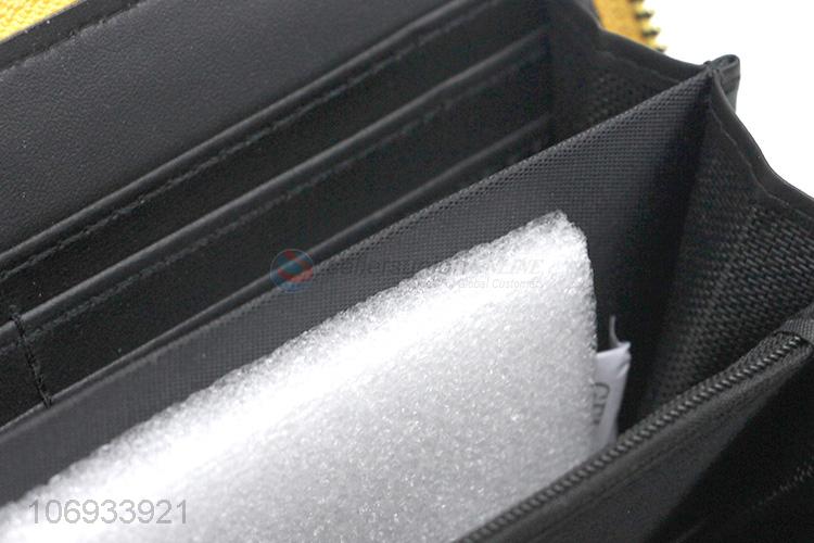 Best Selling Women Large Capacity Pvc Long Zip Wallet For Gifts