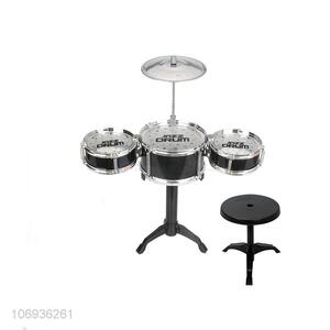 New Design Children Plastic Musical Instrument Fasion Play Set Jazz Drum Toy