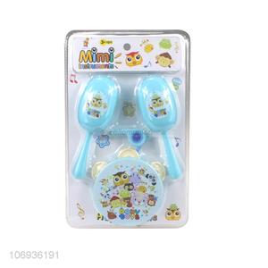 New Style Baby Early Education Toy Plastic Music Instrument Hand Rattle Toy Set