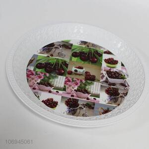 Competitive price wholesale cherry printed plastic food tray