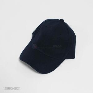 Popular Black Baseball Cap Breathable Sports Sunhat