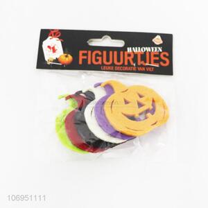 Hot Selling Halloween Decoration 6 Pieces Felt Sticker