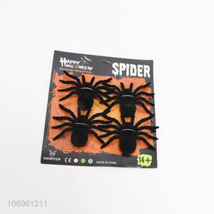 Wholesale Halloween party supplies Halloween decoration 4pc spiders