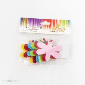 Lowest Price Cute Cartoon Dragonfly Shaped DIY Felt Cloth Patch