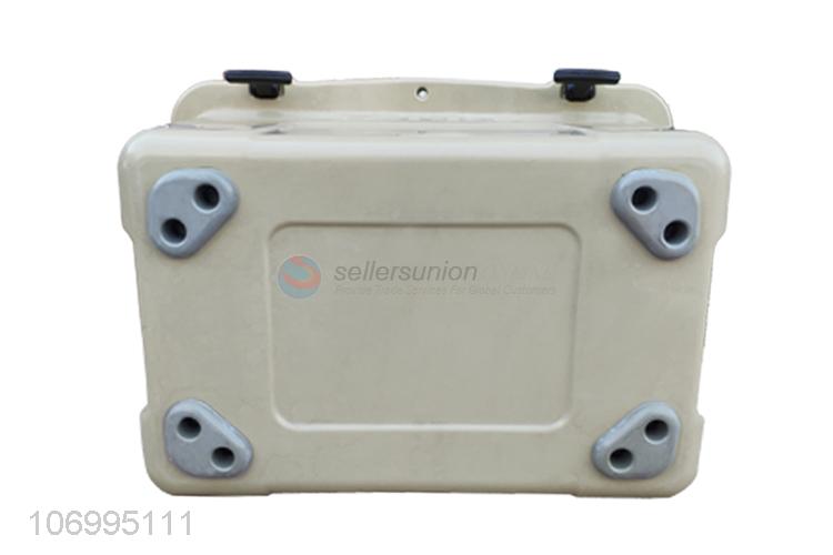 Hot sale 25L food grade enviromental material insulated box cooler box