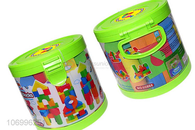 Hot sale 60pcs colorful EVA building blocks toddler educational toys