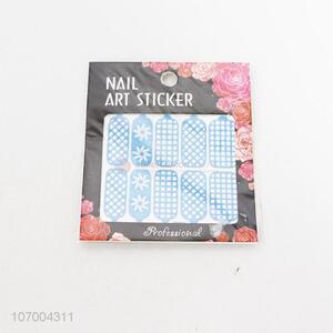 Bottom price fashion full cover nail stickers nail accessories