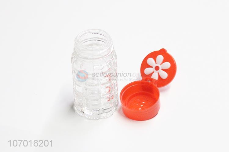 Delicate Design Glass Condiment Bottle Fashion Seasoning Bottle