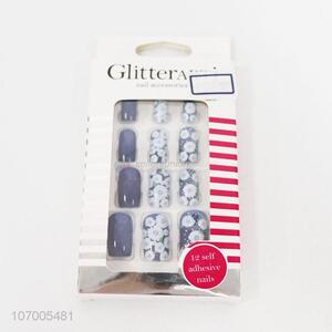 Factory Direct Sale 12PC Self-adhesive <em>Fake</em> <em>Nail</em>