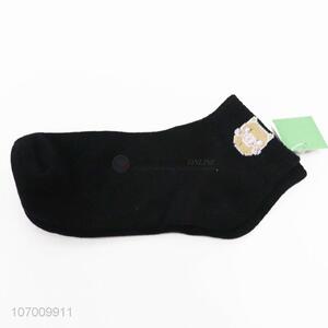 Best Selling Black Ankle Socks Ladies Short Sock