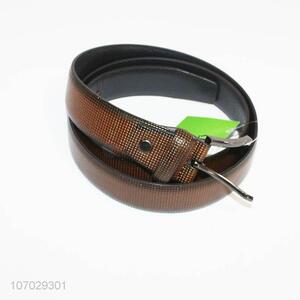 Hot sale casual style fashionable pin buckle leather belts