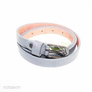 Suitable price fine ladies pu material belt