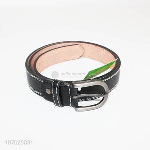 Low price fashionable men's pu leather belt