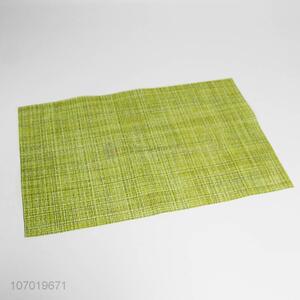 New design heat resistant plastic pvc placemats