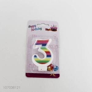 Wholesale Number Shape Birthday Candle For Cake Decoration