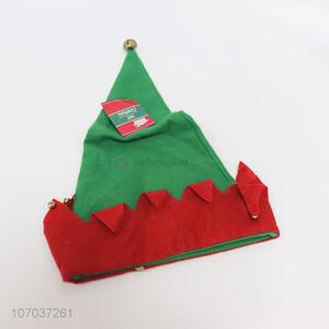 New arrival two-tone fleece Christmas hat for adults