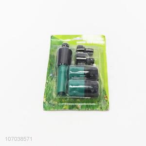 High quality agricultural garden basic water hose spray gun nozzle connector part set