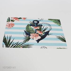 Custom Heat-resistant Table Mat Anti-slid Washable PVC Placemat