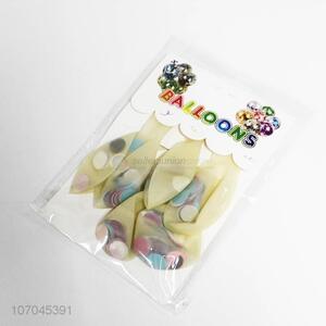 Good Sale 6 Pieces Round Scraps Of Paper Balloon Set