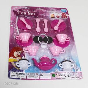 New design kids pretend play toys plastic dinnerware set toys