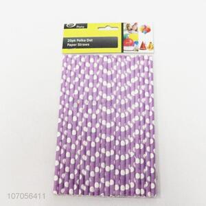 Custom Colorful Disposable Drink Biodegradable Paper Straw