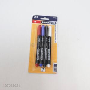 Wholesale 4 Pieces Marker Pen Permanent Markers Set