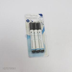 Wholesale utility 3pcs whiteboard markers dry erase markers