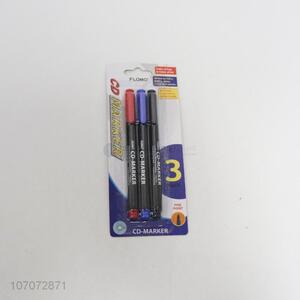 Custom 3 Pieces Permanent Markers Best CD Marker Pen