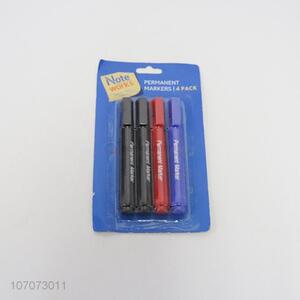 Best Price 4 Pieces Marker Pen Permanent Markers Set