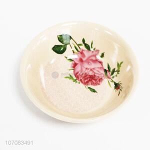 Factory price custom printed round food grade melamine bowl