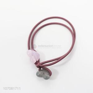 High Quality Heart Charm Elastic Hair Band