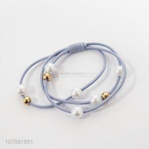 New design high stretch polyester hair tie hair rope